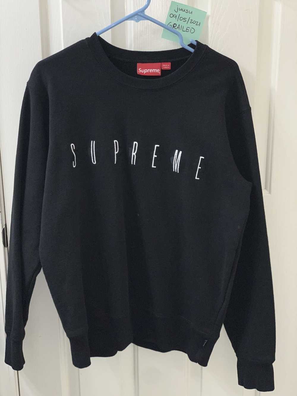 Supreme Supreme Fuck You Crewneck Black - image 3