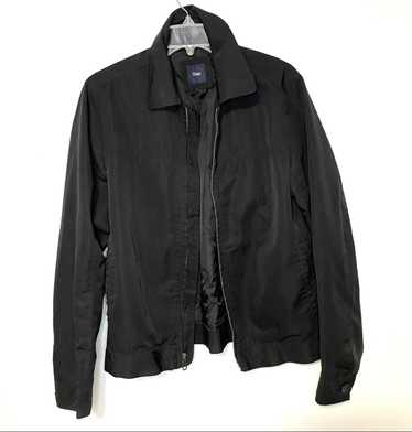 Gap Black Nylon Zip up Jacket S