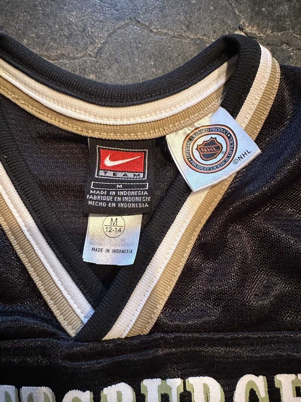 NHL × Nike × Vintage Vintage Y2K Nike Center Swoo… - image 5