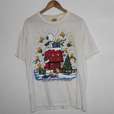 Other × Vintage Vintage Peanuts Christmas T-shirt - image 1