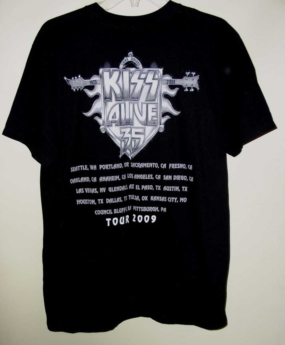 Kiss × Rare × Vintage Kiss Concert Shirt 2009 Kis… - image 2