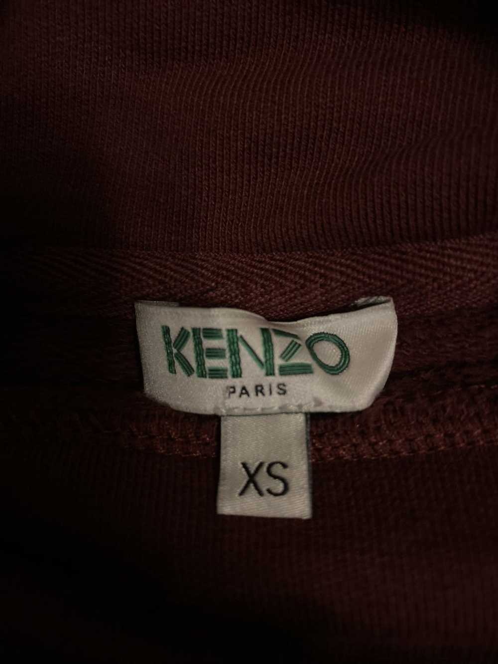 Kenzo Kenzo Burgundy Tiger Mountain Sweatshirt - image 3