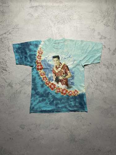 Vintage 90s OG tee Elvis Presley Blue Hawaii unde… - image 1