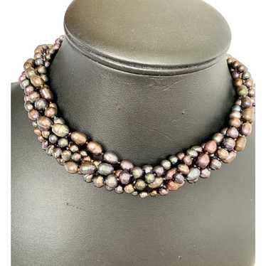 Freshwater Peacock Pearl Necklace