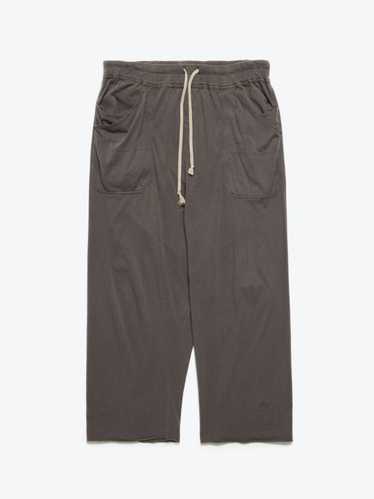 Rick Owens Drop Crotch Raw Hem 3/4 Cut Pants