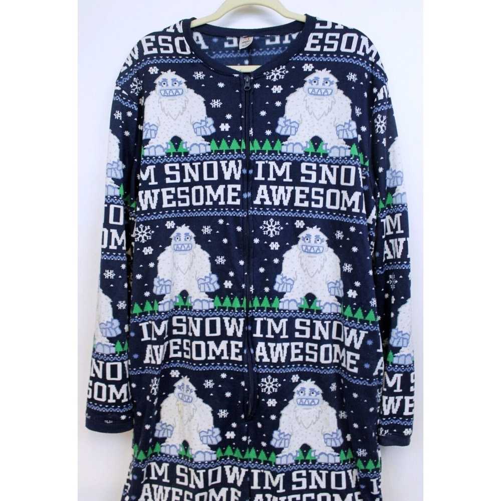 Other Dec. 25th I'm Snow Awesome Union Suit Abomi… - image 2