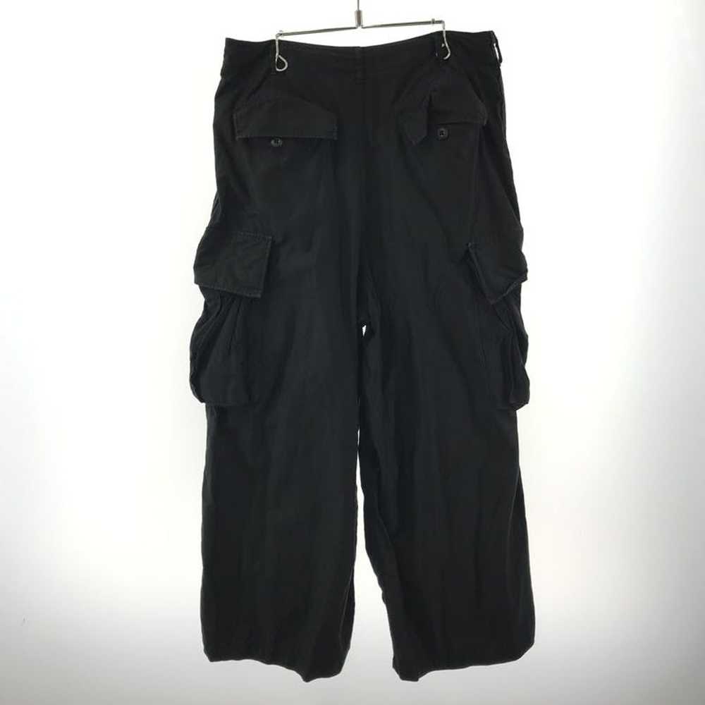 Needles Cropped Pants Black Kneader Plain Cargo C… - image 2