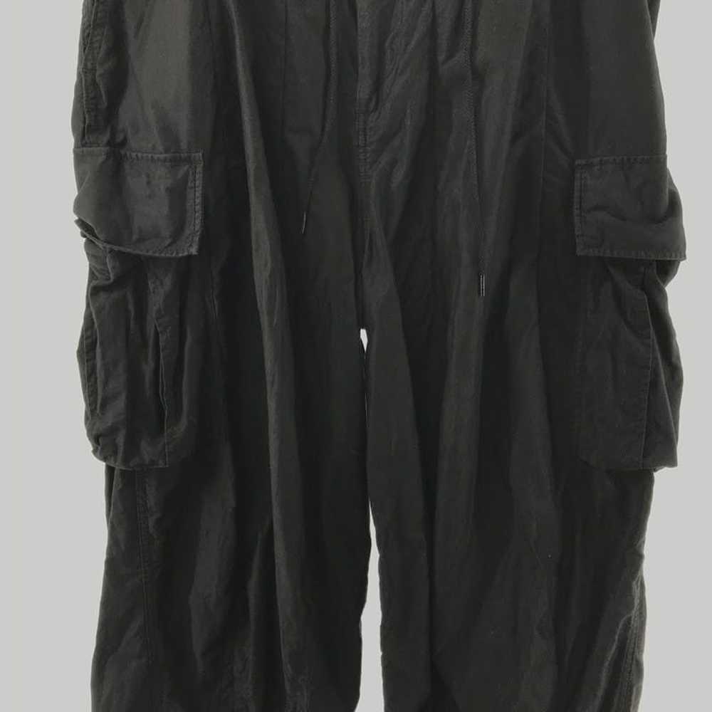 Needles Cropped Pants Black Kneader Plain Cargo C… - image 4