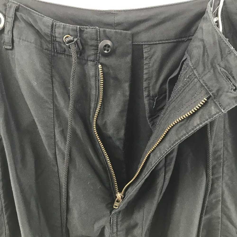 Needles Cropped Pants Black Kneader Plain Cargo C… - image 7