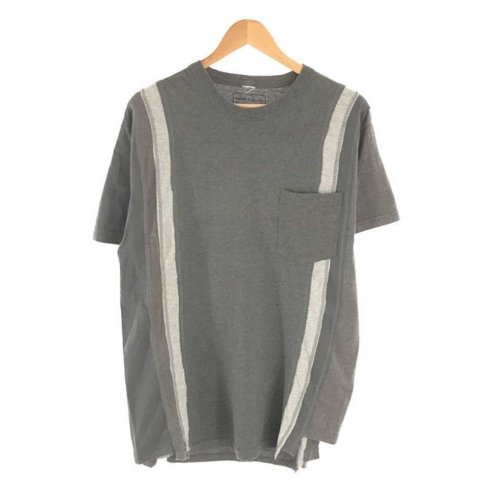 Needles Short Sleeve T-Shirts Gray 7cut Cotton Re… - image 1