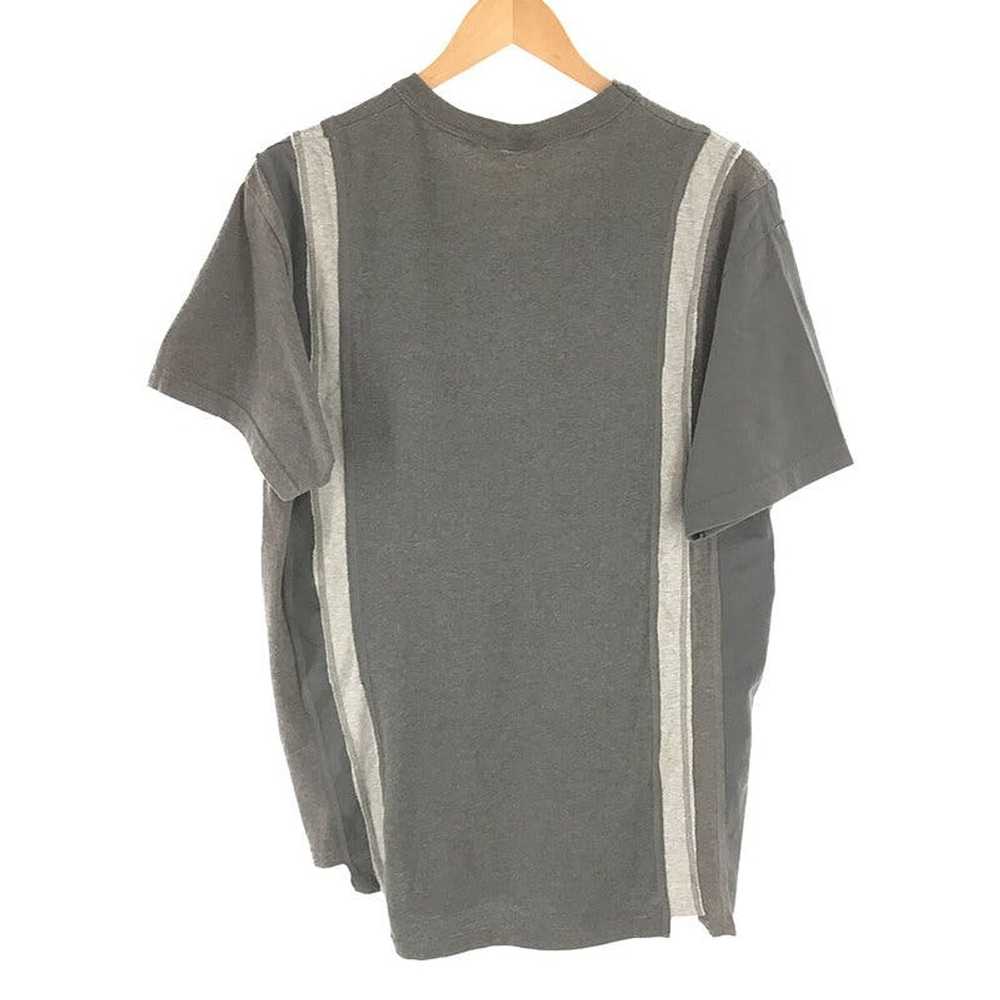 Needles Short Sleeve T-Shirts Gray 7cut Cotton Re… - image 4