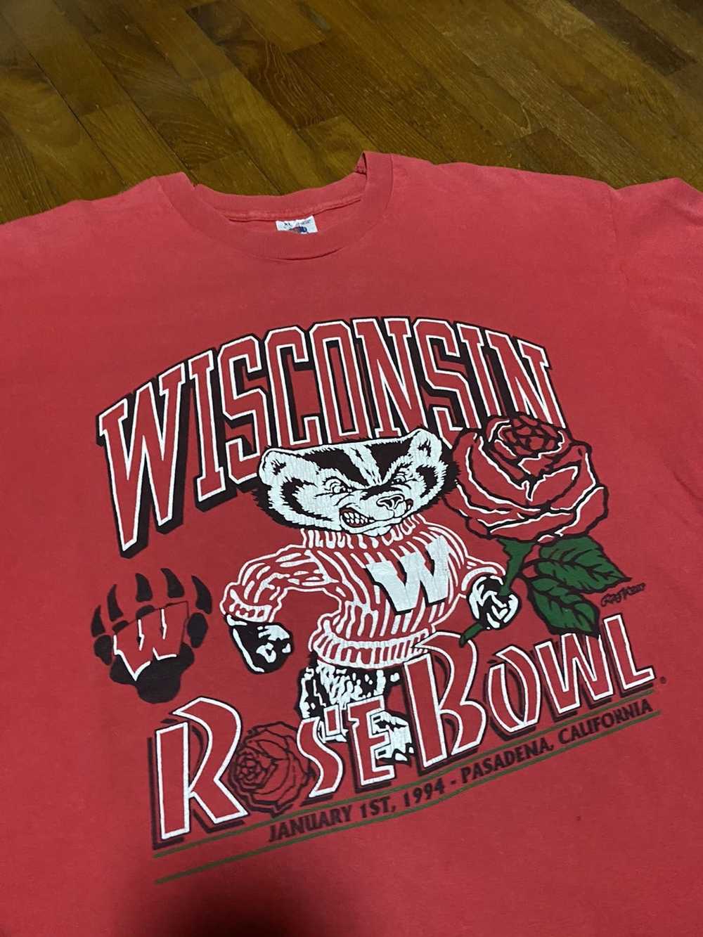 Made In Usa × Rosebowl × Vintage Vintage ‘94 Wisc… - image 1