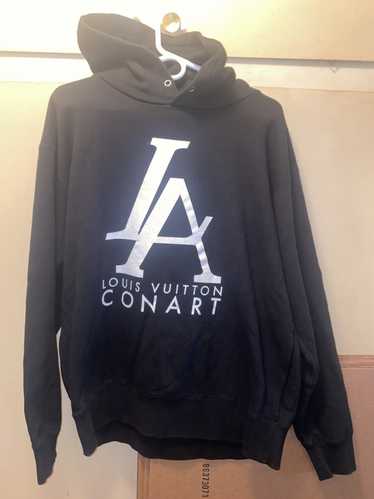 Streetwear CONART FCK LV black hoodie size: XL use