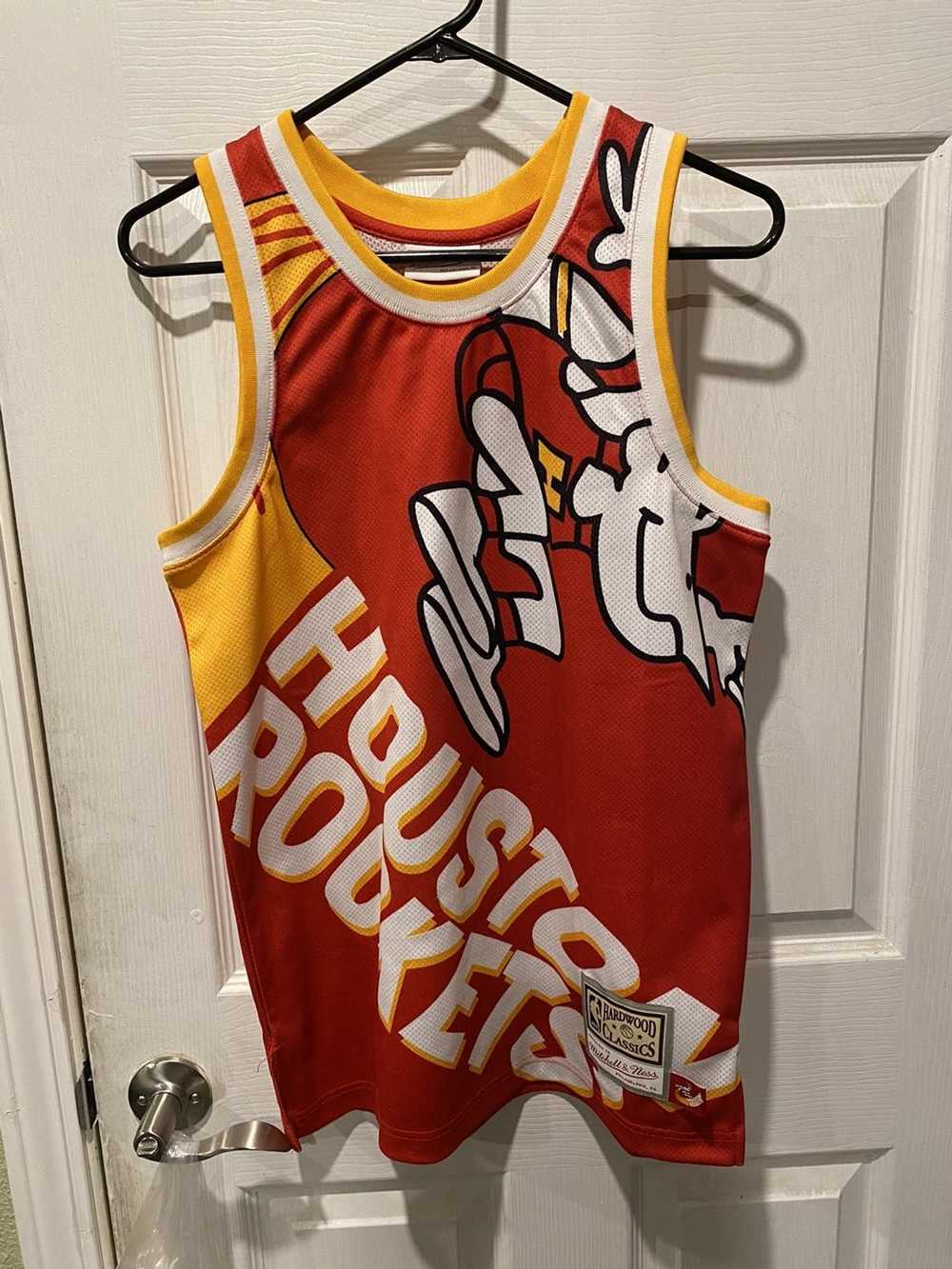 Mitchell & Ness Houston Rockets oversized logo je… - image 1