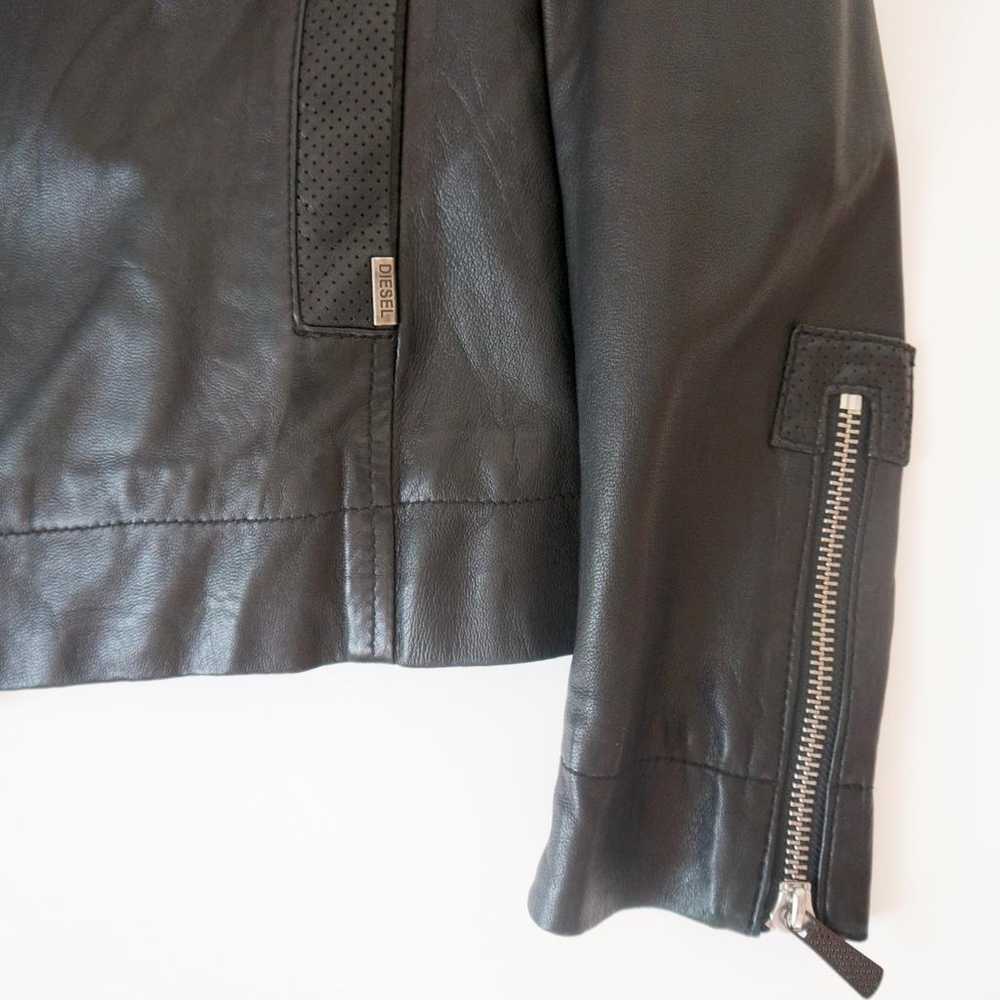 Diesel Leather blazer - image 2