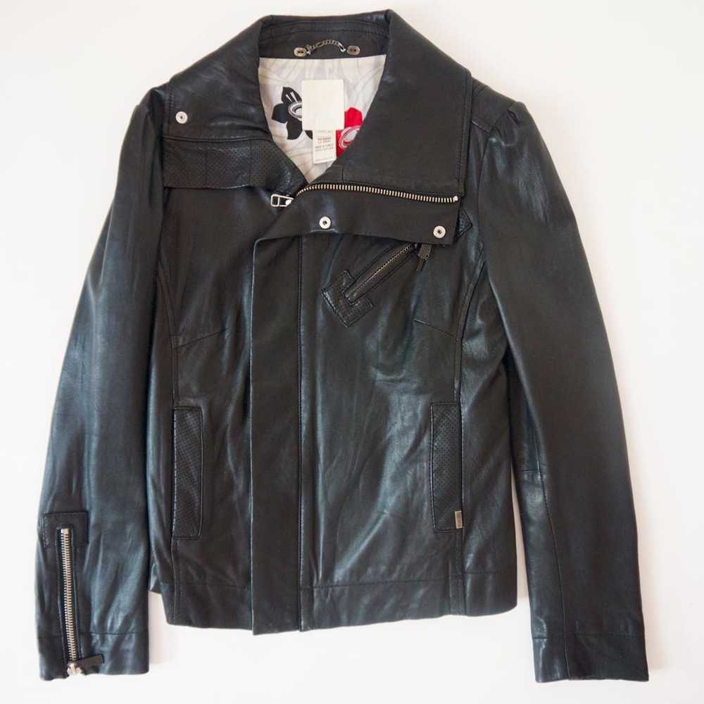 Diesel Leather blazer - image 3