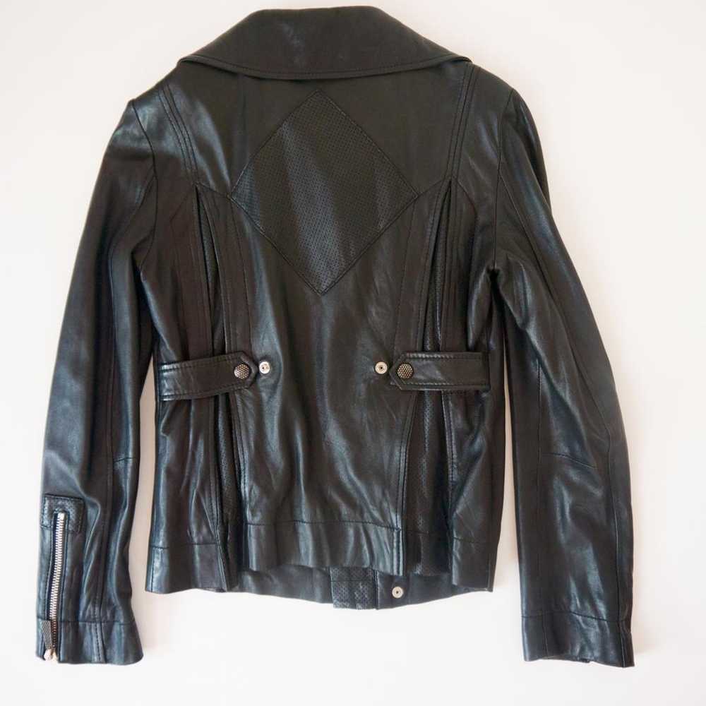 Diesel Leather blazer - image 4