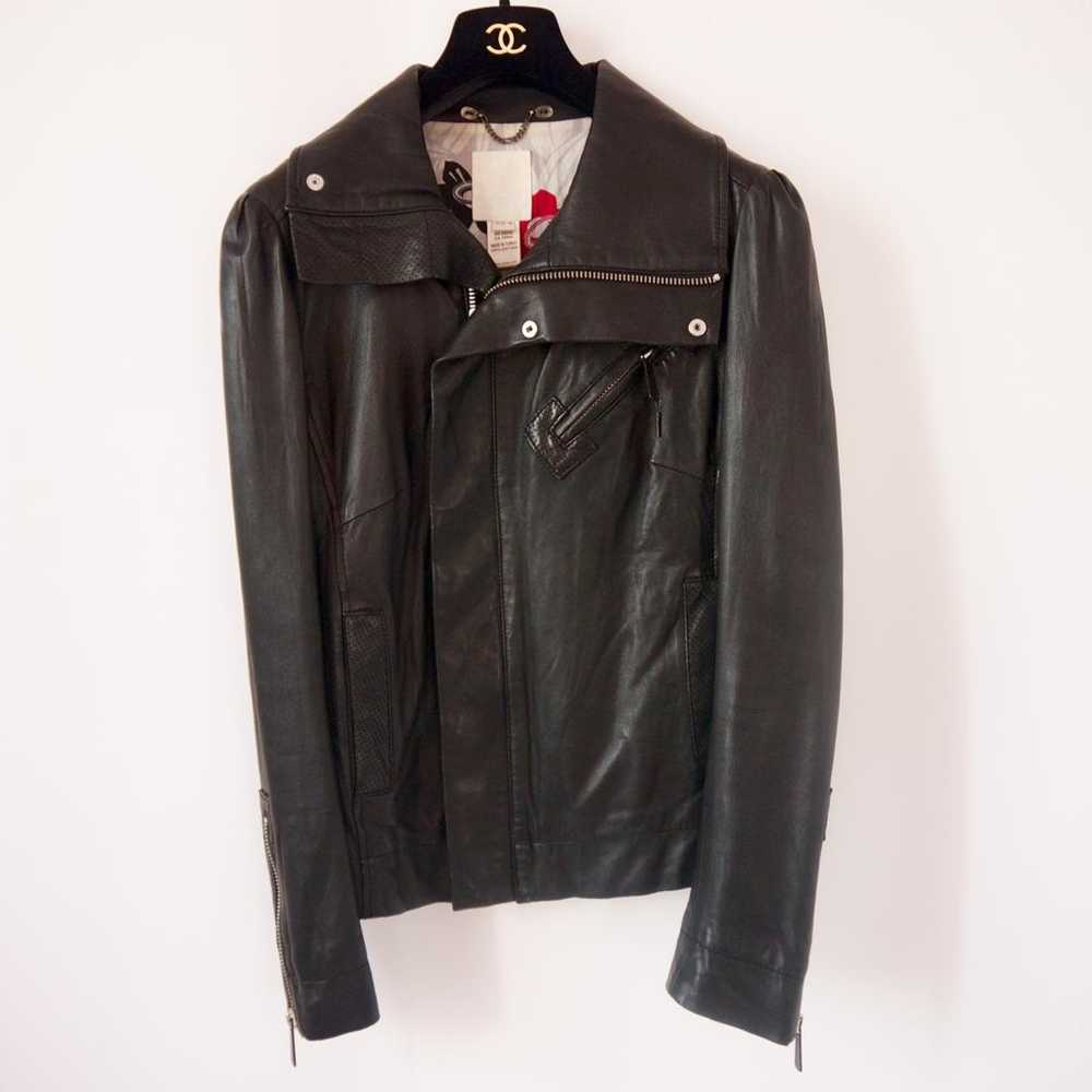 Diesel Leather blazer - image 8