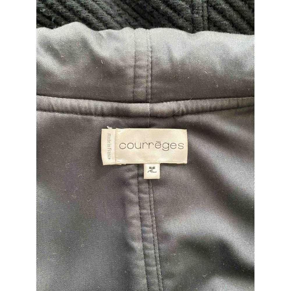 Courrèges Wool coat - image 4