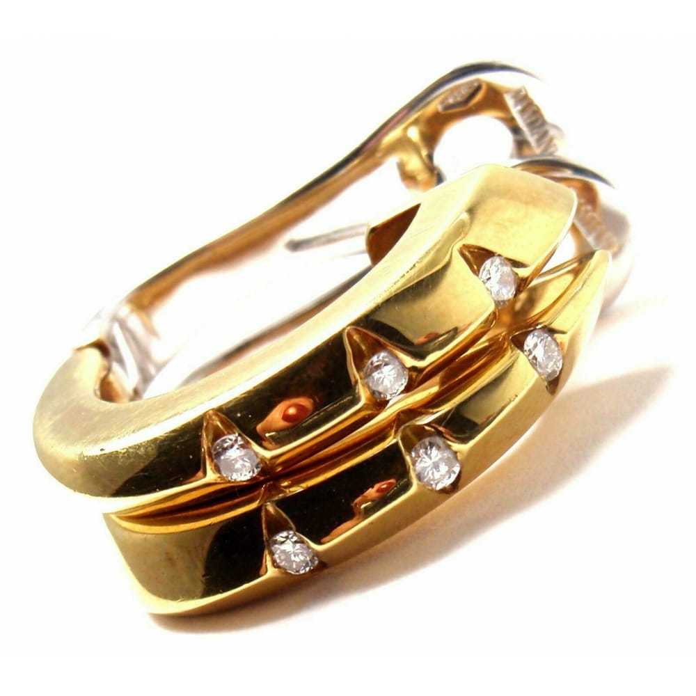 Damiani White gold earrings - image 2