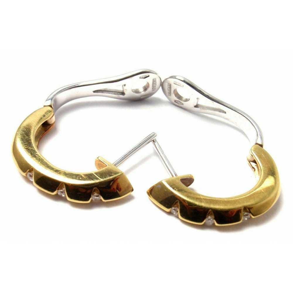 Damiani White gold earrings - image 8