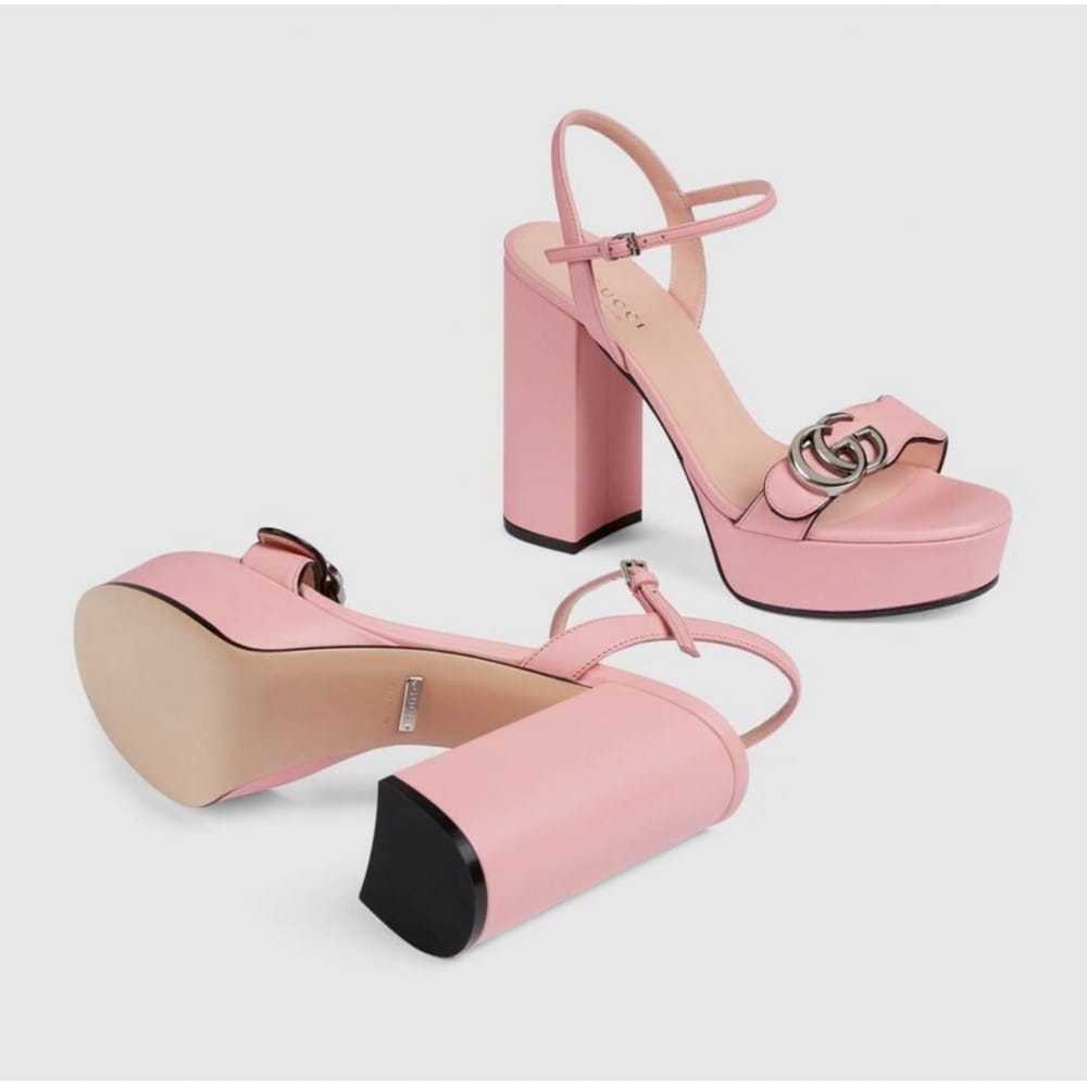 Gucci Leather sandals - image 8