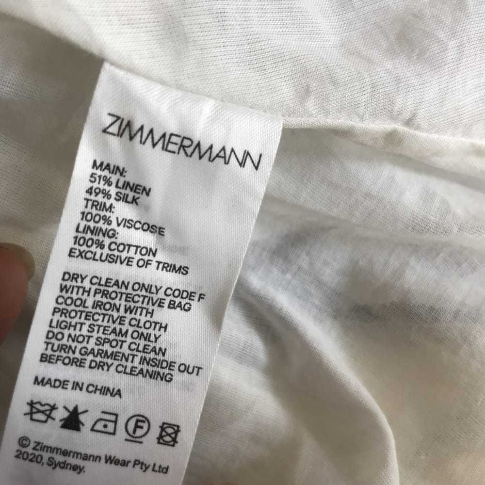 Zimmermann Linen mini dress - image 8