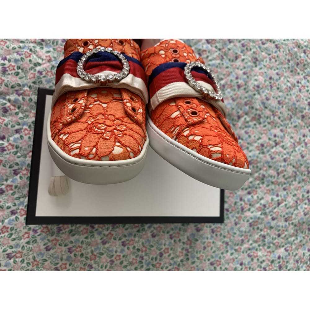 Gucci Ace cloth trainers - image 4