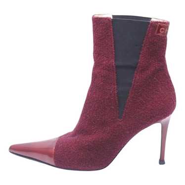 Chanel Tweed ankle boots - image 1