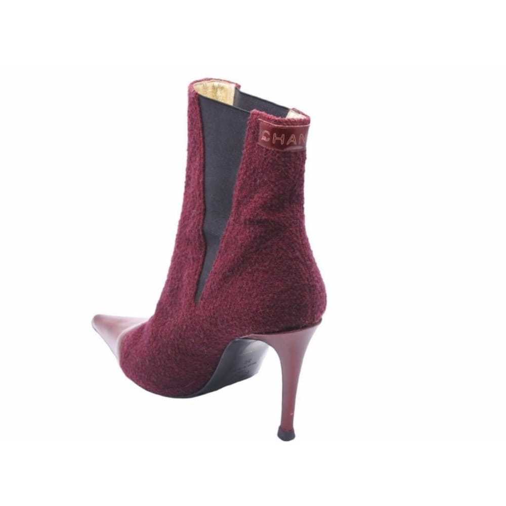 Chanel Tweed ankle boots - image 9