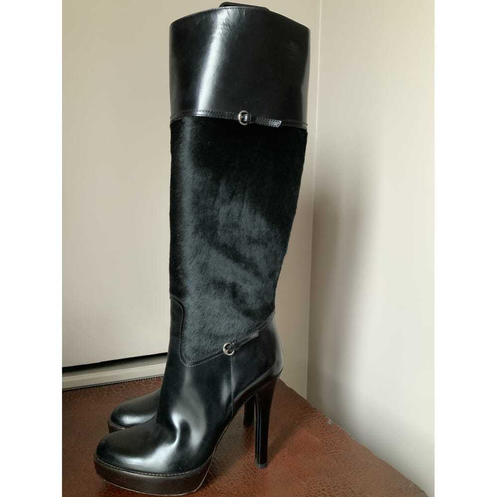 Gucci Pony-style calfskin boots - image 2