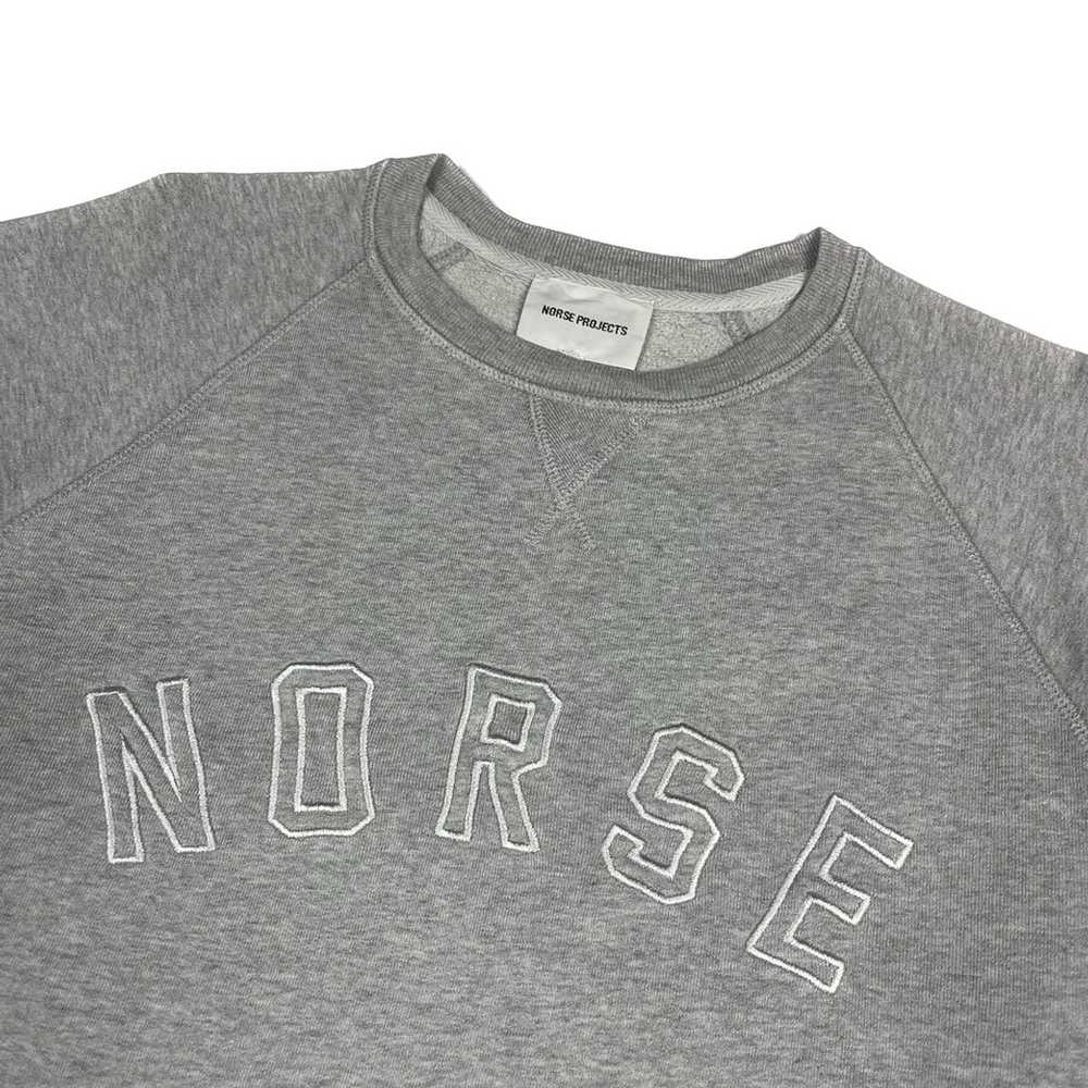 Norse Projects Norse Projects Text Logo Crewneck - Gem