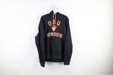 Men's Nike Orange Oklahoma State Cowboys Sketch Retro Pullover Hoodie