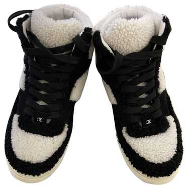Chanel Shearling trainers