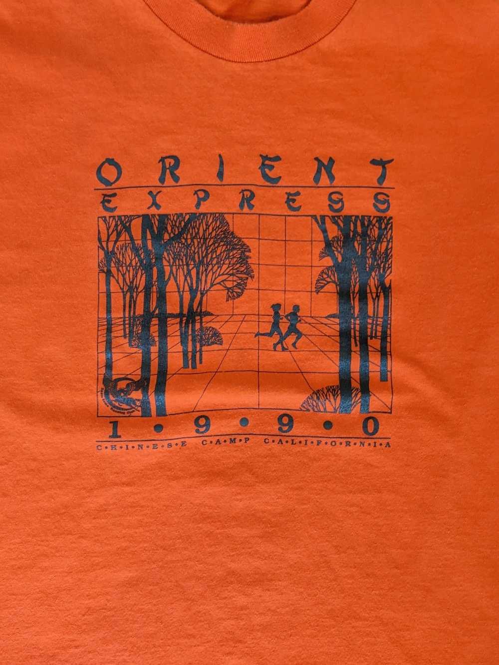 Vintage Vintage Orient Express marathon t-shirt - image 2