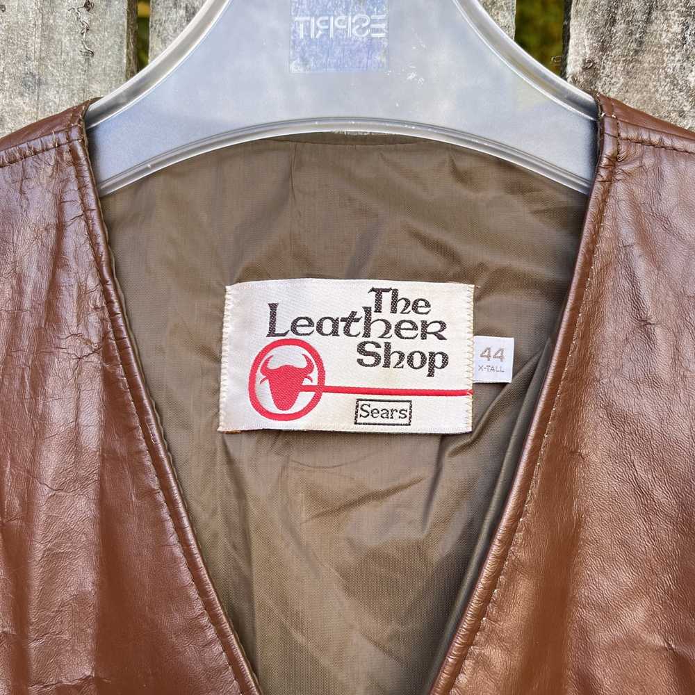 Sears × Vintage Vintage 1970s The Leather Shop Se… - image 7