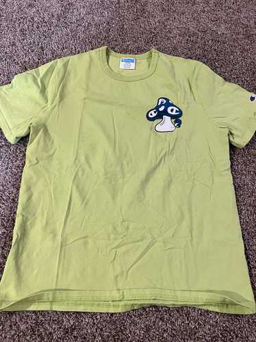 Champion Mens Large lime green champion tee - image 1