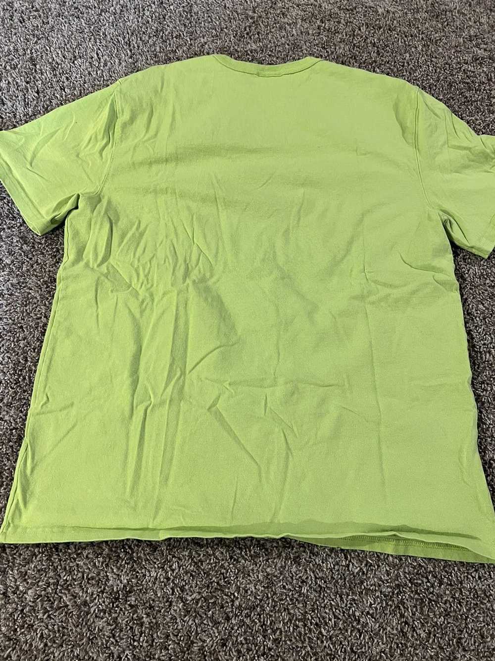 Champion Mens Large lime green champion tee - image 5