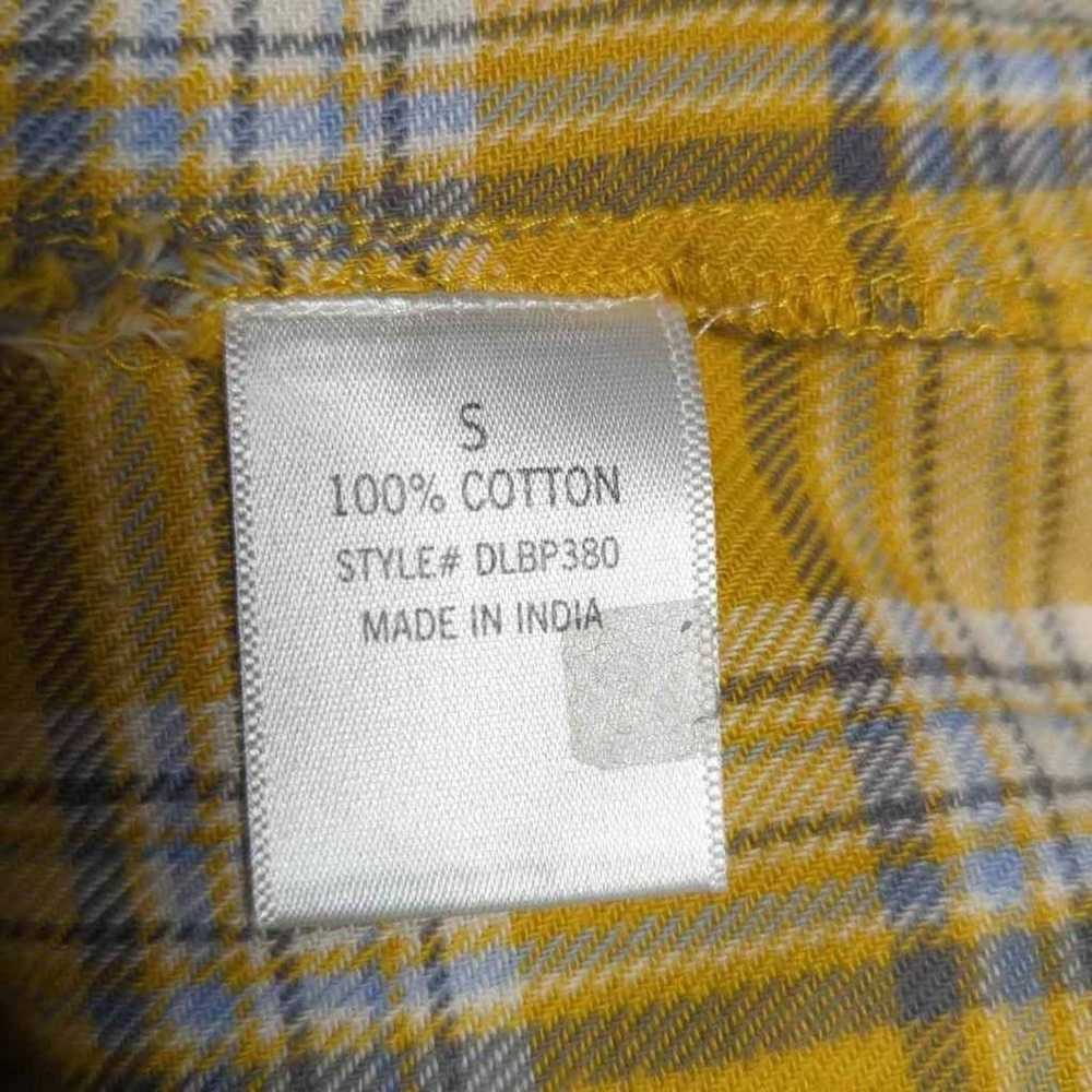 Other Harper Heritage yellow plaid flannel shirt … - image 9