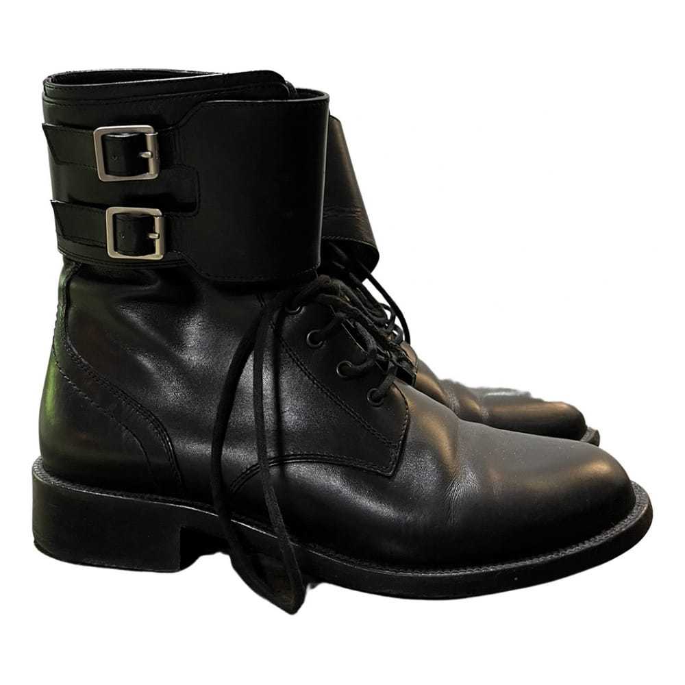 Saint Laurent Leather biker boots - image 1