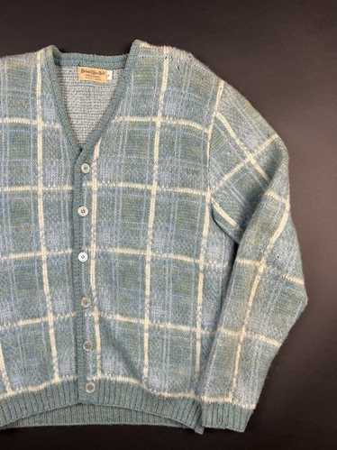 Vintage Blue Brian Mac Neil Cardigan Sweater Size 