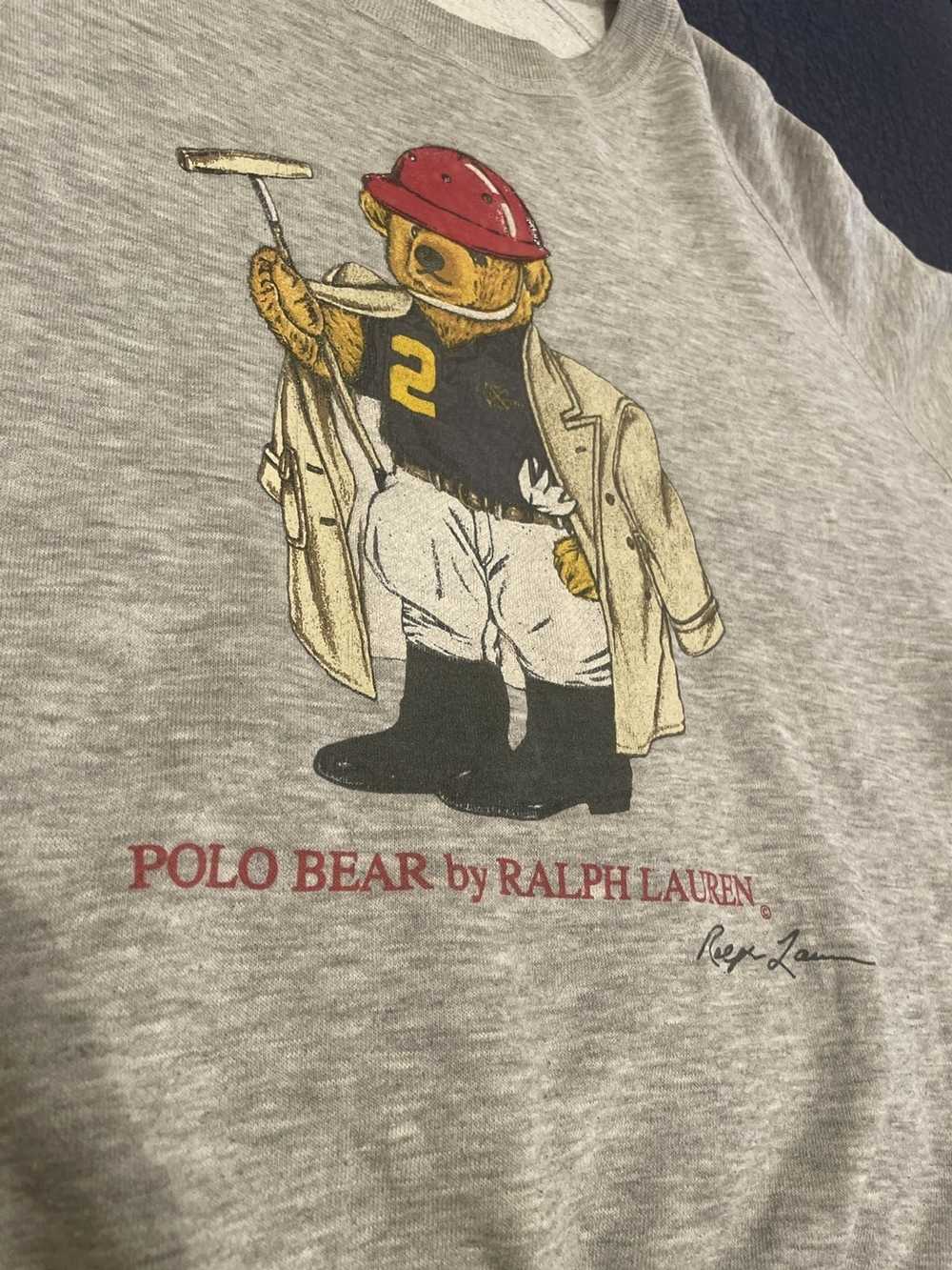 Polo Ralph Lauren RARE Original Polo Bear Logo Sw… - image 4