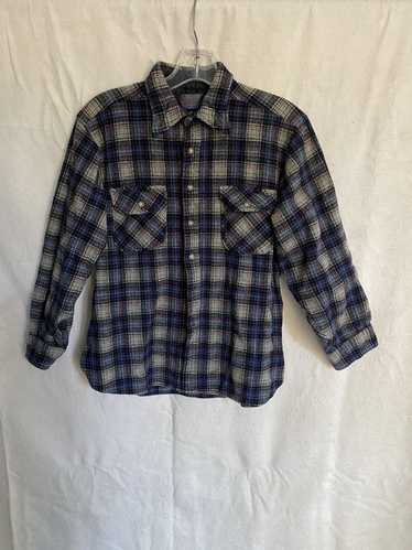 Pendleton × Vintage Plaid Wool Shirt / Jacket XS-S