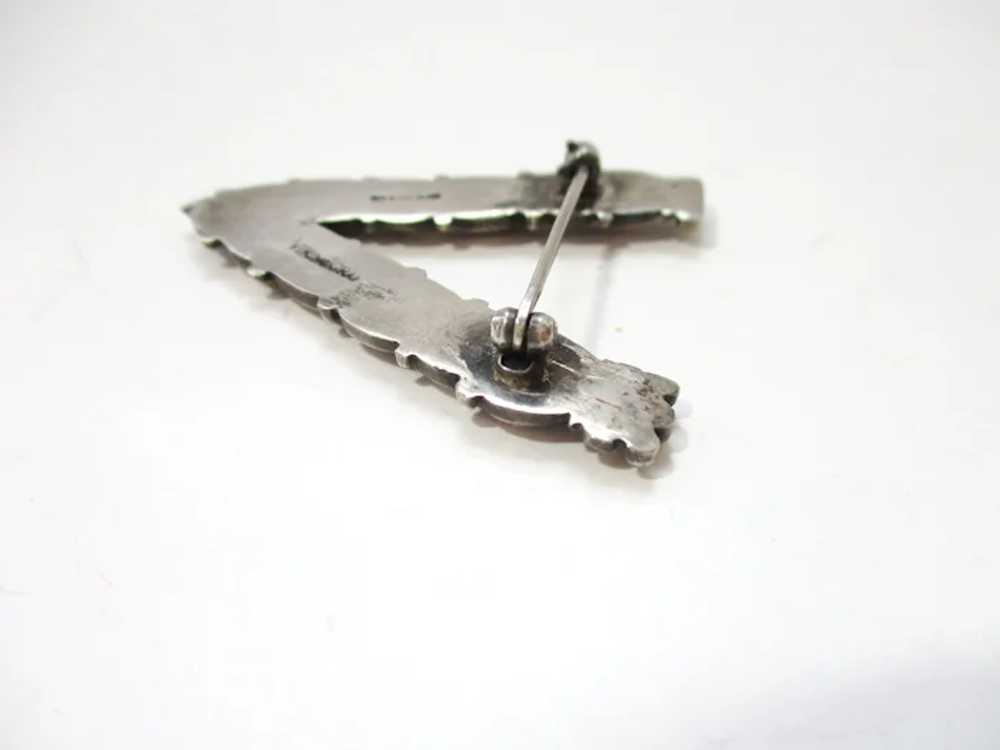 WWII Victory Pin V for Victory Brooch Sterling Vi… - image 10