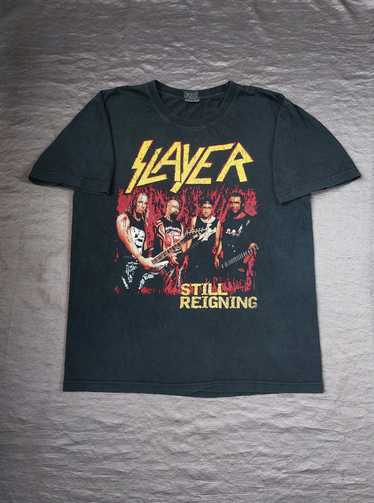 Band Tees × Rock T Shirt × Slayer Vintage T-shirt… - image 1