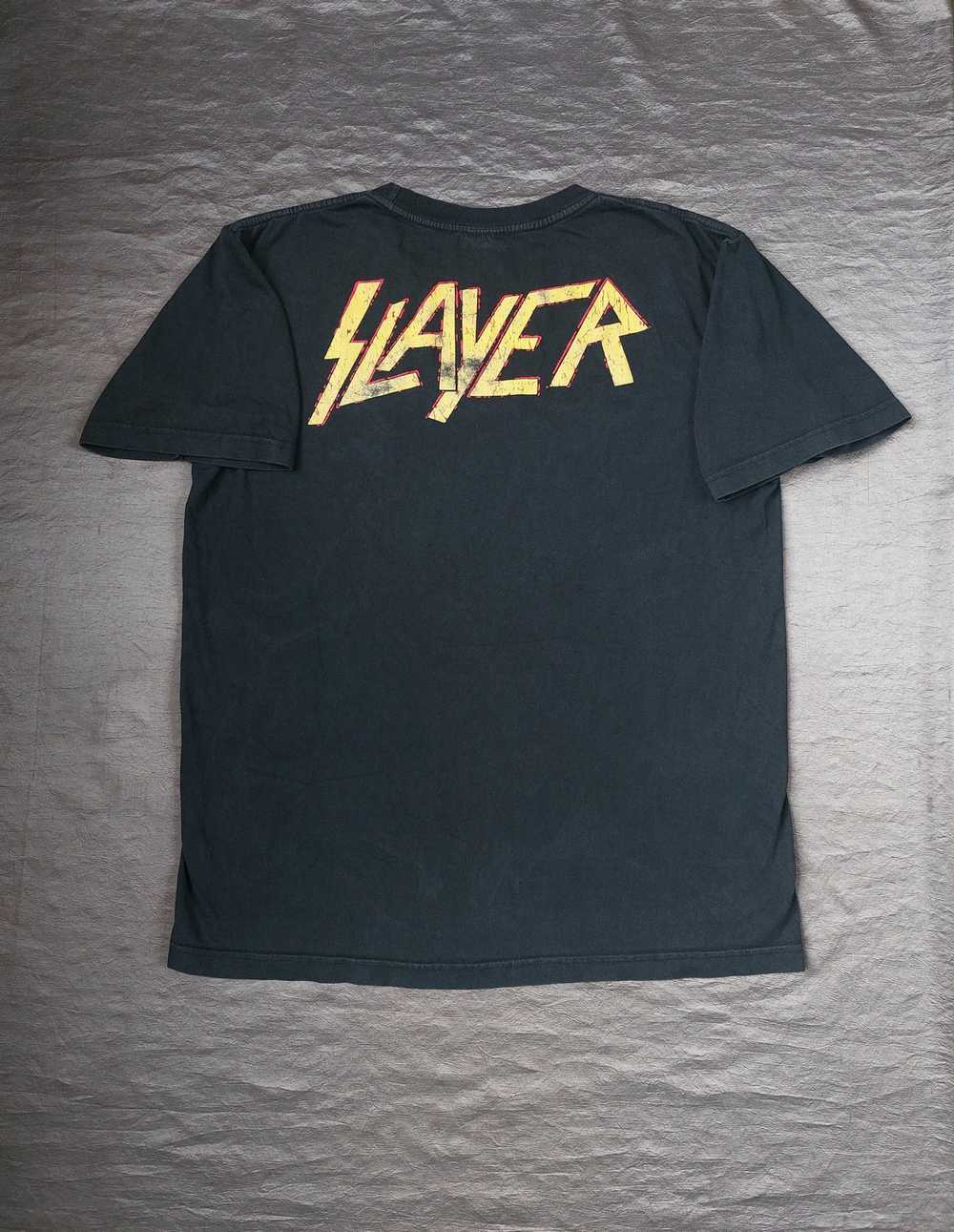 Band Tees × Rock T Shirt × Slayer Vintage T-shirt… - image 4