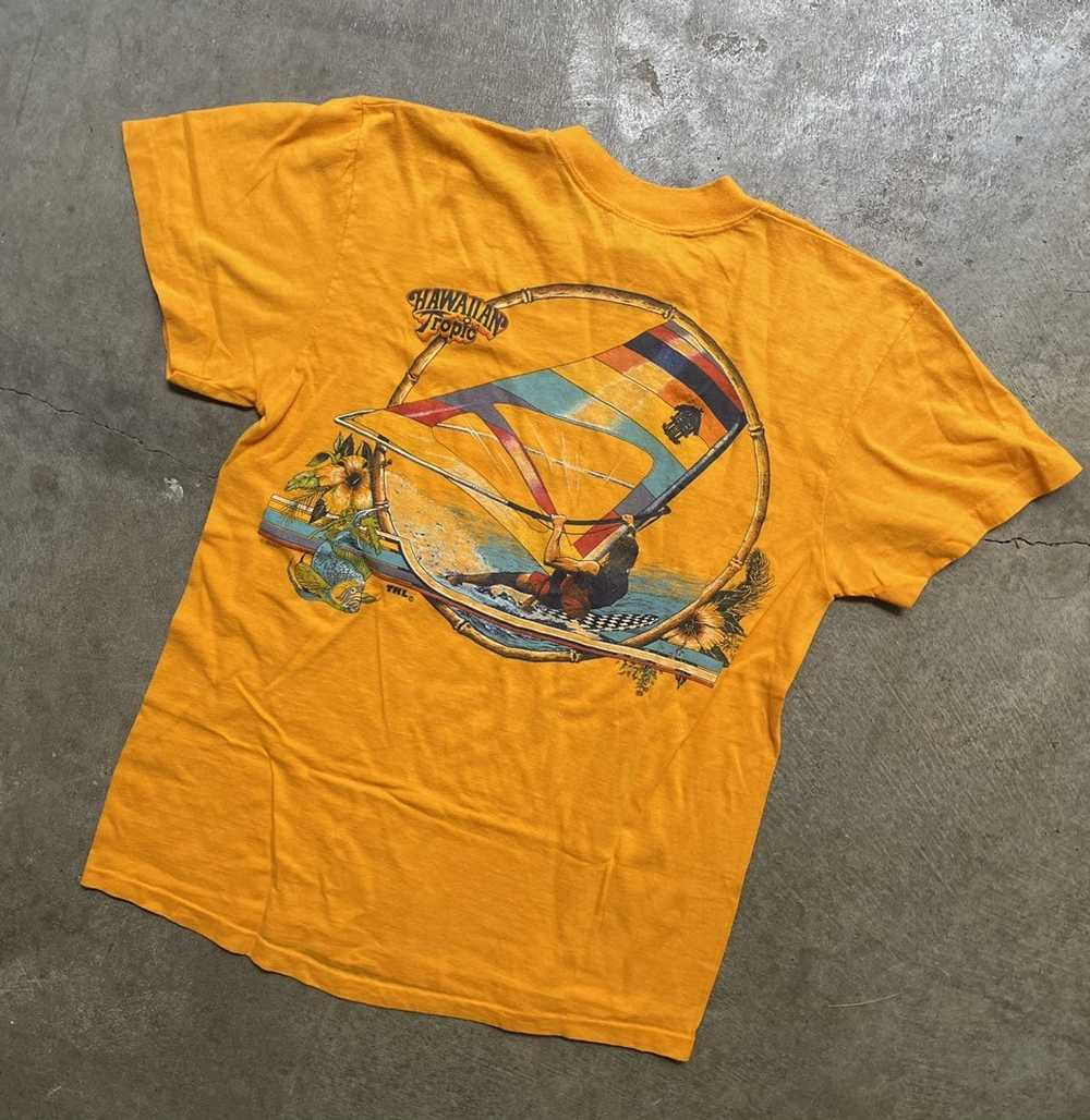Vintage 70s Hawaiian tropic shirt - image 1