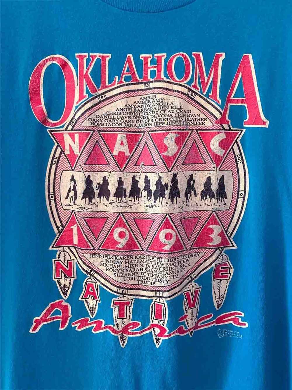 Native × Vintage Vintage Oklahoma Native America … - image 2