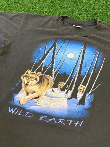 Vintage 1980’s Wolf Pack “Wild Earth” Tee