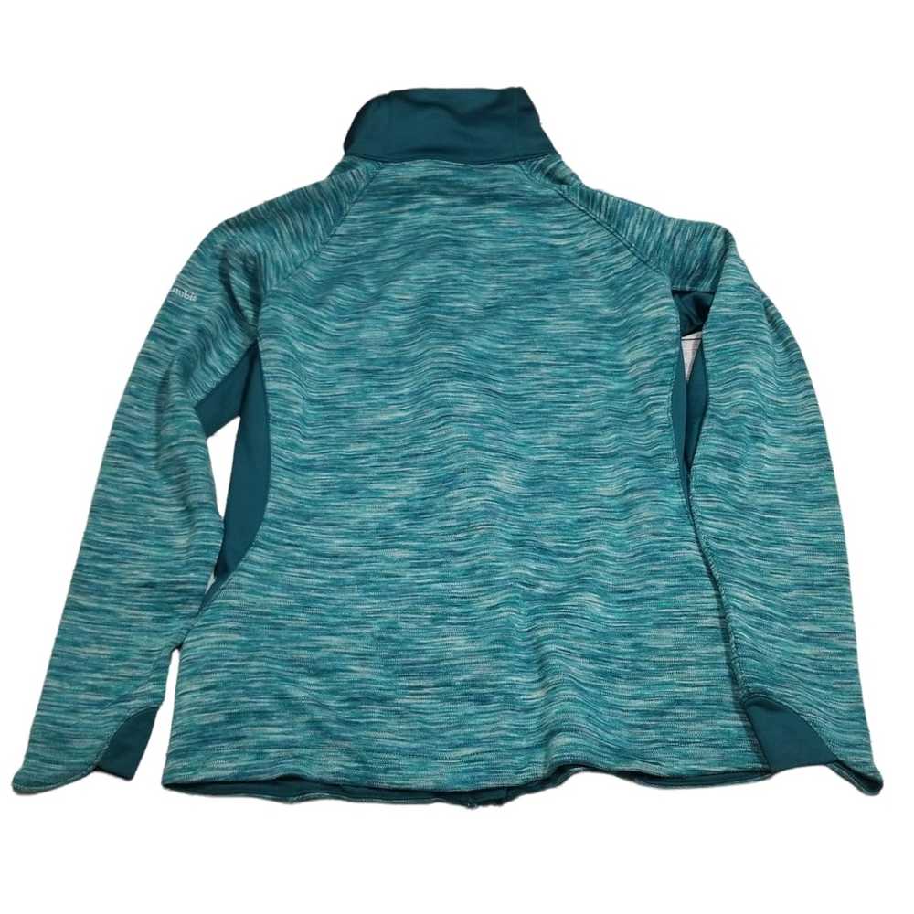 Columbia Heather Teal COLUMBIA Full-zip Jacket - … - image 2